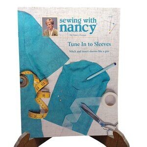 Sewing With Nancy "Tune In To Sleeves" Book By Nancy Zieman Stitch & Insert Slee